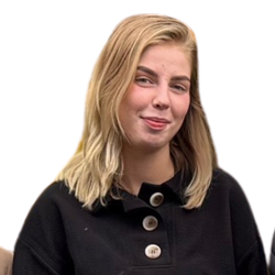 Portret van Dion, binnendienst hypotheken bij Verhelder